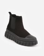 vices Botine Negre Stiletto peste gleznă pe platformă Divita
