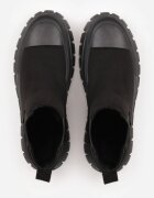 vices Botine Negre Stiletto peste gleznă pe platformă Divita