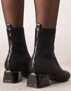vices Botine șosetă Negre pe Toc în formă de Con Aturia