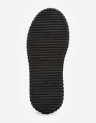 vices Chunky Sneakersy Negre cu Aplicație pe Platformă cu Striații Ilunatesa