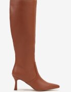 vices Cizme Maro cu toc stiletto în stil clasic Izalea