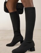 vices Cizme negre pe toc conic cu carâmb elastic Garsse