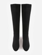 vices Cizme negre pe toc conic cu carâmb elastic Garsse