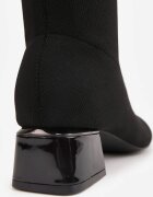 vices Cizme negre pe toc conic cu carâmb elastic Garsse
