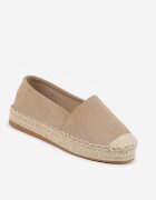 vices Espadrile Bej închis în Stil Clasic pe Platformă cu Împletitură Cherimare