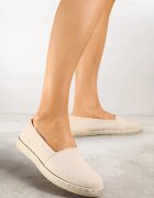 vices Espadrile Bej pe Talpă Decorată cu Împletitură Sesoriela