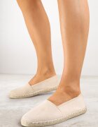 vices Espadrile Bej pe Talpă Decorată cu Împletitură Sesoriela