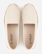 vices Espadrile Bej pe Talpă Decorată cu Împletitură Sesoriela
