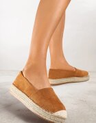 vices Espadrile Camel pe Talpă Împletită Sirelora