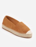 vices Espadrile Camel pe Talpă Împletită Sirelora