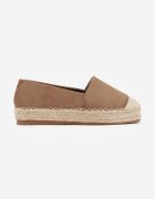 vices Espadrile Maro în Stil Clasic pe Platformă cu Împletitură Cherimare