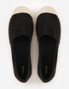 vices Espadrile Negre cu Talpă Împletită Sirelora