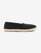 vices Espadrile Negre pe talpă decorate cu împletitură Sesoriela