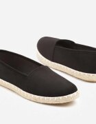 vices Espadrile Negre pe talpă decorate cu împletitură Sesoriela