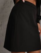 vices Fustă Creion Neagră în stil Basic Fretima