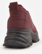vices Ghete Adidași Bordeaux cu platformă cu relief Nirrise