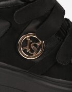vices Ghete Adidași Negre cu Platformă Stil Y2K Gelira