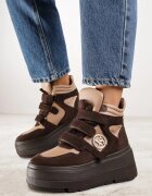 vices Ghete Bej-Maro Adidași cu platformă în stil Y2K Gelira