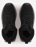 vices Ghete de iarnă tip Adidași Negre cu Platformă Decorate cu Inscripție și Blană Lanite