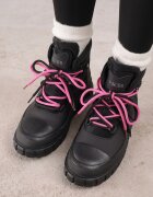 vices Ghete de zăpadă Negre pe Platformă cu Relief Anorrise