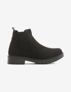 vices Ghete negre casual tip Chelsea din imitație de piele întoarsă Hillridge
