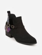 vices Ghete Negre pe toc gros Decorate cu flori Selianor