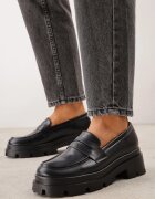 vices Mocasini Chunky cu platformă și talpă profilată Sastesa Negri