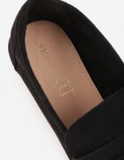 vices Mocasini cu design minimalist și branț din piele Filsa Bej închis Maro Negri
