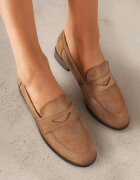 vices Mocasini Maro Clasici Tip Loafers cu Talpă Plată Daivina