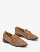 vices Mocasini Maro Clasici Tip Loafers cu Talpă Plată Daivina
