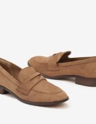 vices Mocasini Maro Clasici Tip Loafers cu Talpă Plată Daivina