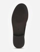 vices Mocasini Negre cu Branț din Piele Naturală Decorate cu Ciucuri Maritune