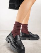 vices Mocasini Negri pe Platformă Dionela
