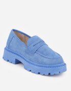 vices Mocasini slip-on Albastre cu platformă Dionela