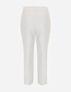 vices Pantaloni Clasici Albi De costum High Waist Dimaia