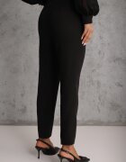 vices Pantaloni Clasici Negri De costum Talie înaltă Dimaia
