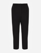vices Pantaloni Clasici Negri De costum Talie înaltă Dimaia