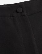 vices Pantaloni Clasici Negri De costum Talie înaltă Dimaia