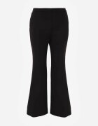 vices Pantaloni de costum Negri Tip Flare Tesilana