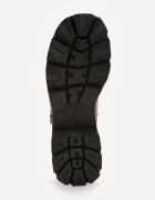 vices Pantofi Bordo Lăcuiți cu platformă și toc gros în stil Mary Jane Omela