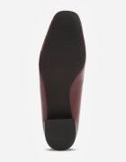 vices Pantofi cu toc Bordeaux Lăcuiți Mary Jane cu Branț din Piele Naturală Rilunea