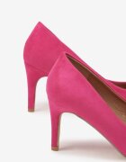 vices Pantofi cu toc casual fucsia cu branț din piele naturală Cleinae