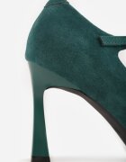 vices Pantofi cu toc cui Verzi cu Barete Decorative Tamorniel