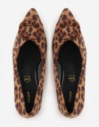 vices Pantofi cu toc leopard pe toc bloc cu branț din piele naturală și cataramă Apanelle