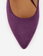 vices Pantofi cu toc Mov Casual cu toc stiletto cu branț din piele naturală Cleinae