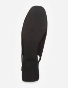 vices Pantofi cu toc Negri Slingback cu Zirconii și Brant din Piele Eklina