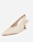vices Pantofi cu toc Sandale Bej cu toc pisicuță Tip Slingback Liluriela