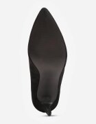 vices Pantofi cu toc stiletto negri cu branț din piele naturală și vârf ascuțit Mairisse