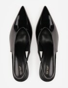 vices Pantofi eleganți Sandale Slingback Negre cu Toc Tip Stiletto Tilionea
