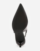 vices Pantofi eleganți Sandale Slingback Negre cu Toc Tip Stiletto Tilionea